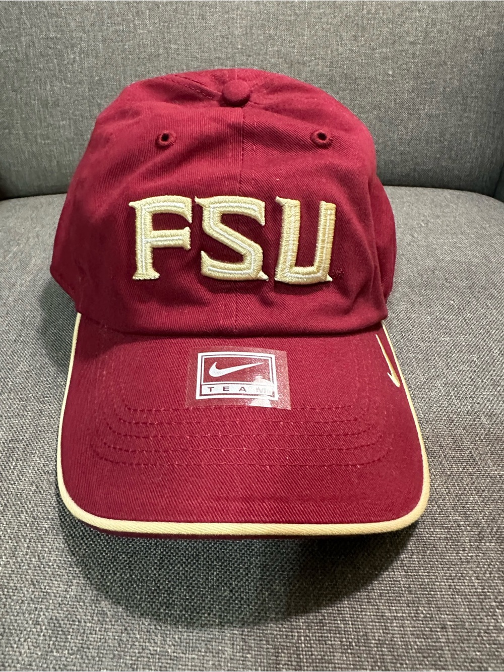 Nike FSU Garnet and Gold Baseball Cap